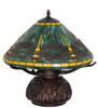 Meyda 17" High Tiffany Dragonfly Table Lamp - 261256