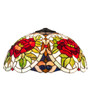 Meyda 20" Wide Renaissance Rose Shade