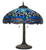 Meyda 27" High Tiffany Hanginghead Dragonfly Table Lamp