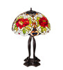 Meyda 30" High Renaissance Rose Table Lamp