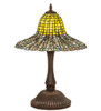 Meyda 22" High Tiffany Bell Table Lamp