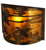 Meyda 12"w Ducks In Flight Wall Sconce