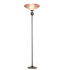 Meyda 69" High Metro Chambord Swirl Deco Ball Torchiere