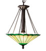 Meyda 17" Wide Caprice Inverted Pendant