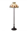 Meyda 62" High Roseborder Floor Lamp - 153948