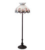 Meyda 62" High Roseborder Floor Lamp - 190368