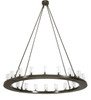 Meyda 60" Wide Loxley 20 Light Chandelier - 222369