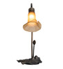 Meyda 16" High Amber Tiffany Pond Lily Accent Lamp - 226297
