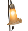 Meyda 16" High Amber Tiffany Pond Lily Accent Lamp - 226297