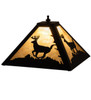 Meyda 12" Square Deer Shade - 228145