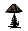 Meyda 21" High Lone Deer Table Lamp - 228150
