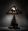 Meyda 21" High Lone Moose Table Lamp - 228787