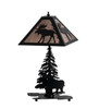 Meyda 21" High Lone Moose Table Lamp - 228787