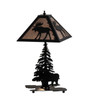 Meyda 21" High Lone Moose Table Lamp - 228787