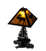 Meyda 21" High Lone Moose Table Lamp - 228788