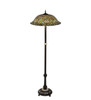 Meyda 62" High Tiffany Fishscale Floor Lamp - 229070