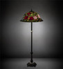Meyda 62" High Tiffany Rosebush Floor Lamp - 229110