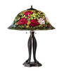Meyda 30" High Tiffany Rosebush Table Lamp - 229111