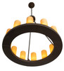 Meyda 36" Wide Loxley 12 Light Chandelier - 230212