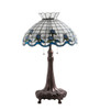 Meyda 32" High Roseborder Table Lamp - 230472