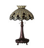 Meyda 33" High Roseborder Table Lamp - 230473