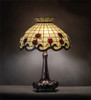 Meyda 33" High Roseborder Table Lamp - 230474