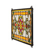 Meyda 25" Wide X 12" High Emma Stained Glass Window - 232847