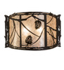 Meyda 20" Wide Whispering Pines Wall Sconce - 238004