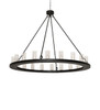 Meyda 60" Wide Loxley 20 Light Chandelier - 238641