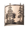 Meyda 12" Wide Tall Pines Wall Sconce - 240270