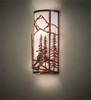 Meyda 8" Wide Alpine Wall Sconce - 240975