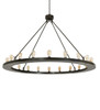 Meyda 60" Wide Loxley 20 Light Chandelier - 241212