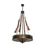 Meyda 48" Wide Roosevelt Inverted Pendant - 243367