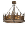 Meyda 23" Wide Tall Pines Inverted Pendant - 244121