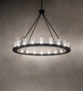 Meyda 60" Wide Loxley 20 Light Chandelier - 244608