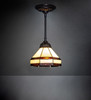 Meyda 8" Wide Topridge Mini Pendant - 244869