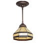 Meyda 8" Wide Topridge Mini Pendant - 244869