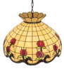 Meyda 23" Wide Roseborder Pendant - 245984