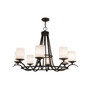 Meyda 48" Wide Octavia 8 Light Chandelier - 247296