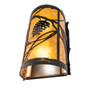 Meyda 8" Wide Whispering Pines Right Wall Sconce - 247902