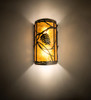 Meyda 8" Wide Whispering Pines Left Wall Sconce - 247903