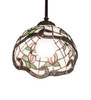 Meyda 7" Wide Roseborder Mini Pendant - 248596