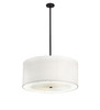 Meyda 30" Wide Cilindro Textrene Pendant - 248910