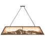 Meyda 61" Long Mountain Range Oblong Pendant - 249972