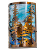 Meyda 12" Wide Tall Pines Wall Sconce - 250945