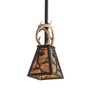 Meyda 17" Wide Whispering Pines Antler Pendant - 250974