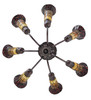 Meyda 24" Wide Stained Glass Pond Lily 7 Light Chandelier - 251589