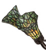 Meyda 24" Wide Stained Glass Pond Lily 7 Light Chandelier - 251593