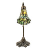 Meyda 15" High Stained Glass Pond Lily Accent Lamp - 251851