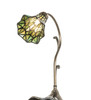 Meyda 15" High Stained Glass Pond Lily Accent Lamp - 251851